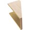Ekena Millwork 11"W x 11"D x 22"H Wide Concord Rough Cedar Woodgrain TimberThane Corbel, Primed Tan CORUR11X11X22CONRCPR - alternate 3